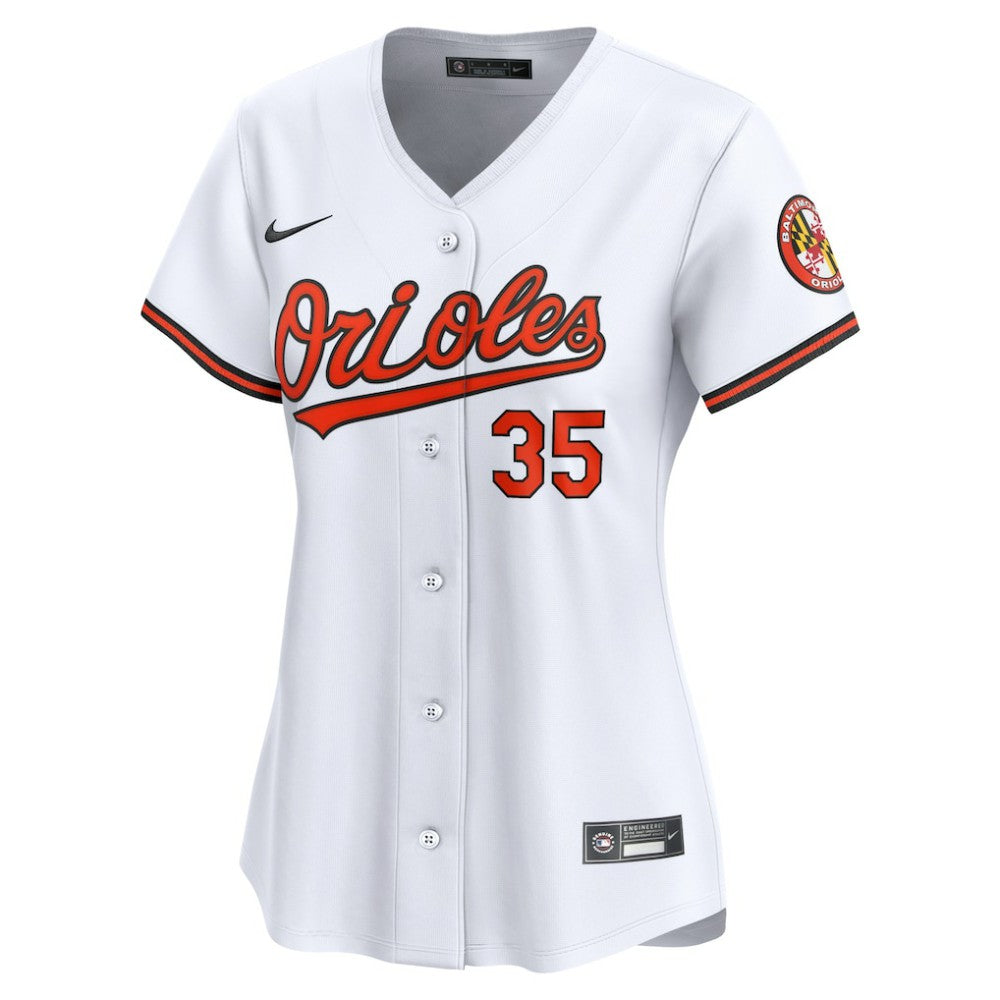 Adley Rutschman Baltimore Orioles Women's Home Limited Player Jersey White