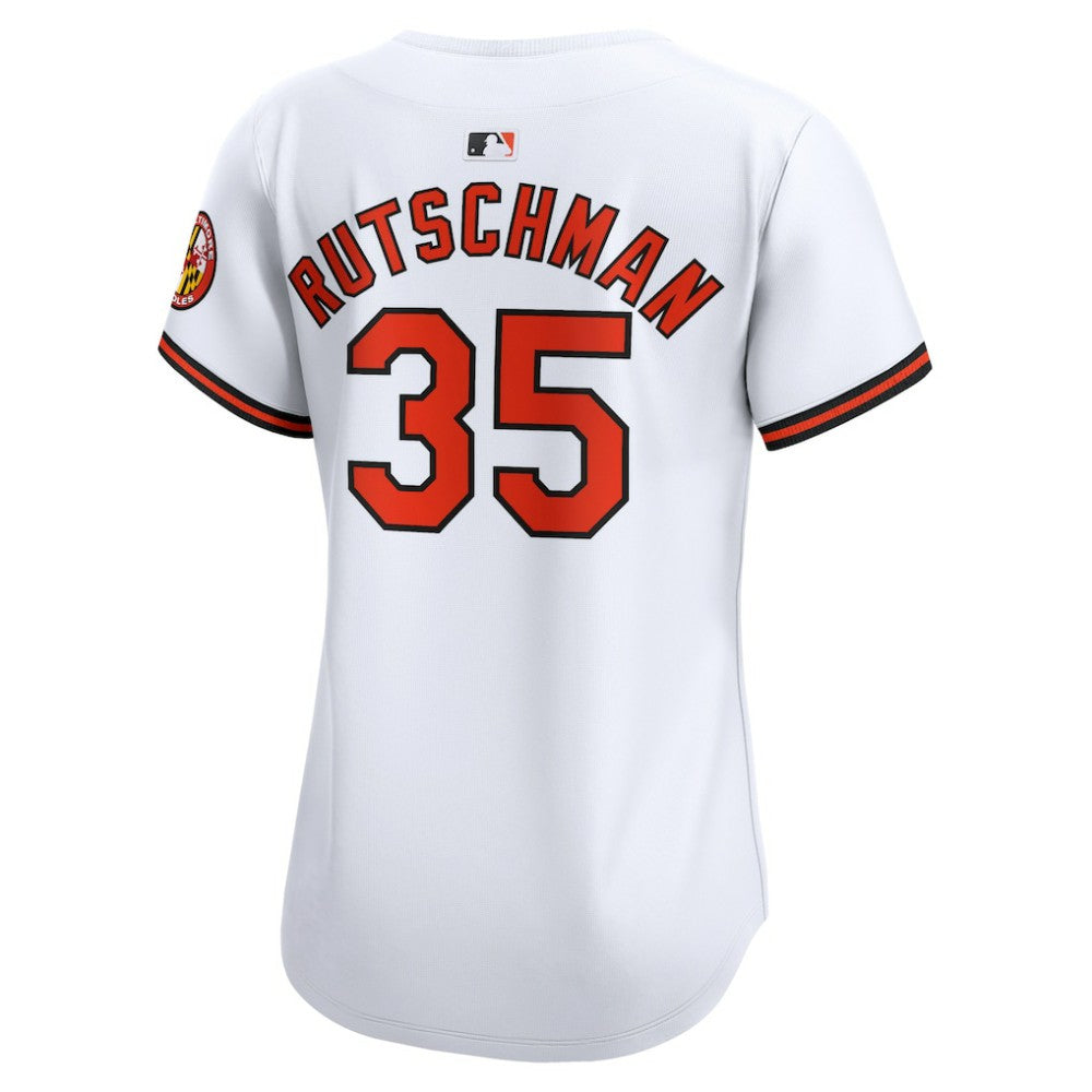 Adley Rutschman Baltimore Orioles Women's Home Limited Player Jersey White
