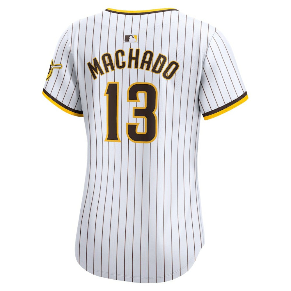 Manny Machado San Diego Padres Women's Home Limited Player Jersey White