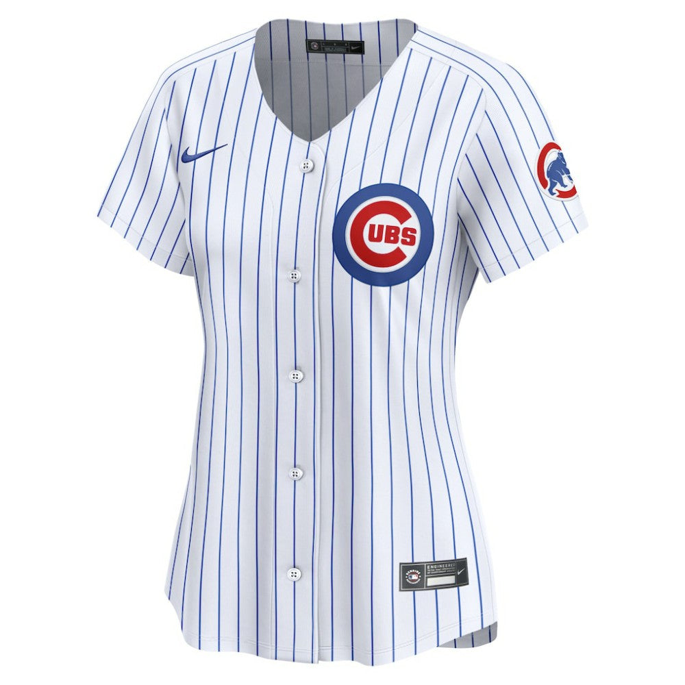 Dansby Swanson Chicago Cubs Women's Home Limited Player Jersey White