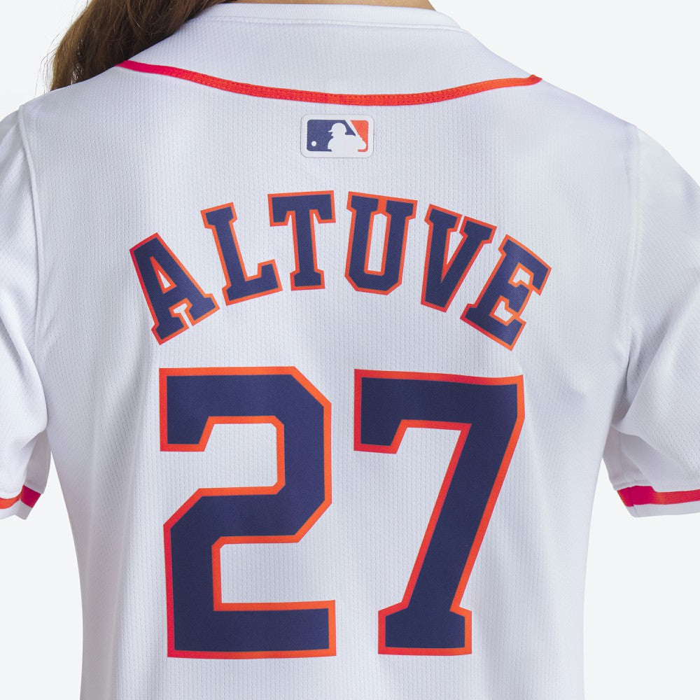 Jose Altuve Houston Astros Women's Home Limited Player Jersey White