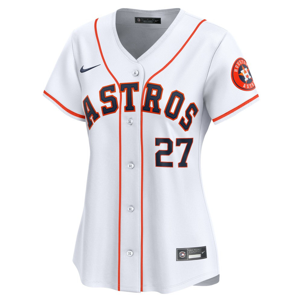 Jose Altuve Houston Astros Women's Home Limited Player Jersey White