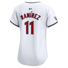 Jose Ramirez Cleveland Guardians Women's Home Limited Player Jersey White