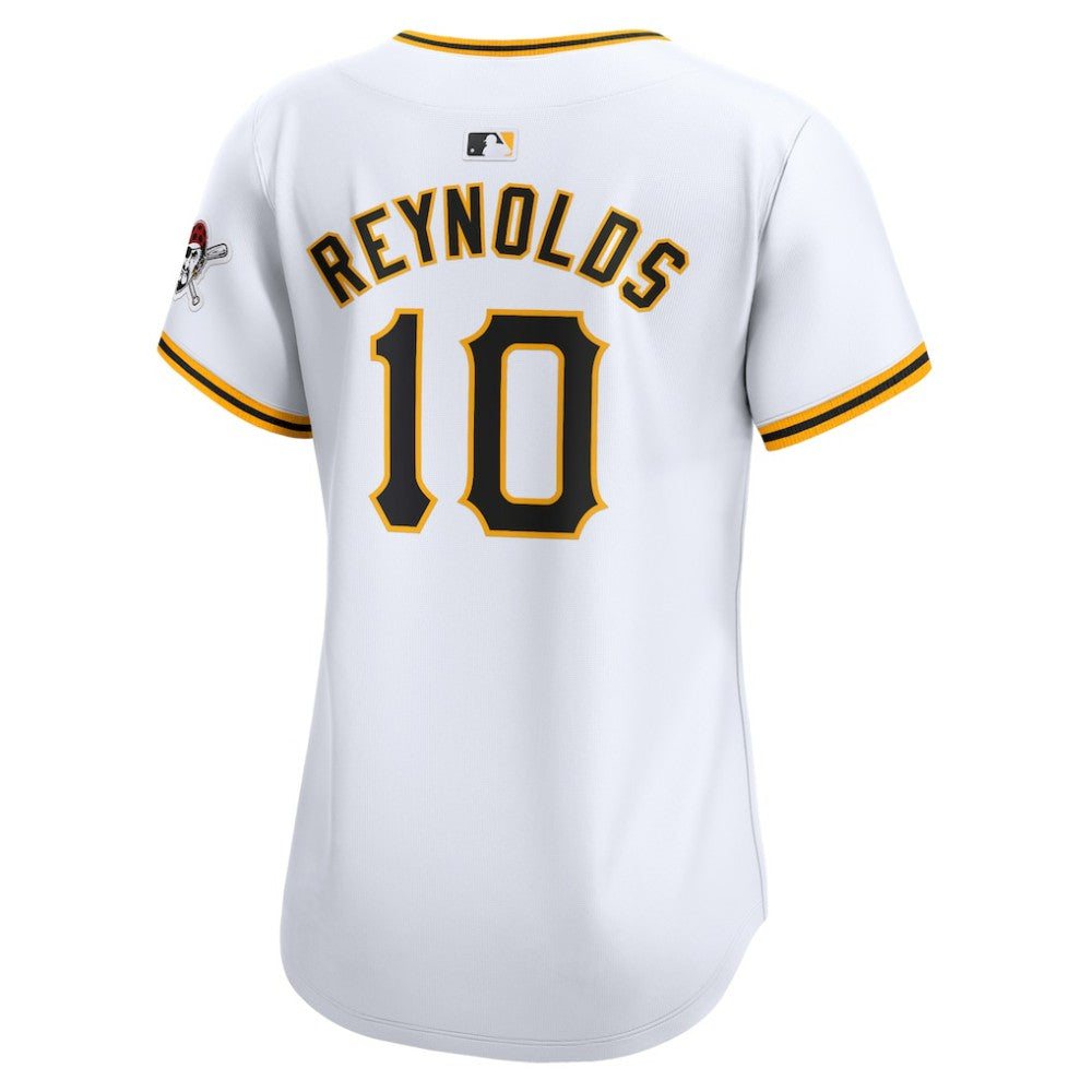 Bryan Reynolds Pittsburgh Pirates Women's  Home Limited Player Jersey White