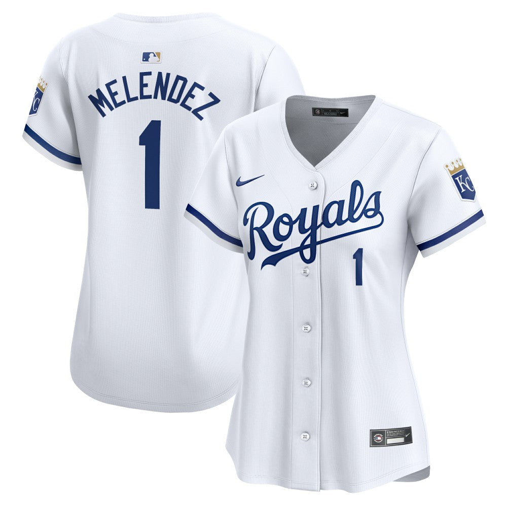MJ Melendez Kansas City Royals Women's  Home Limited Player Jersey White