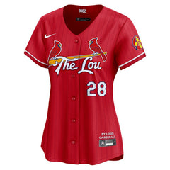 Nolan Arenado St. Louis Cardinals Women's 2024 City Connect Limited Player Jersey Red