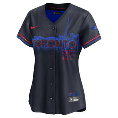 Vladimir Guerrero Jr. Toronto Blue Jays Women's 2024 City Connect Limited Player Jersey Navy