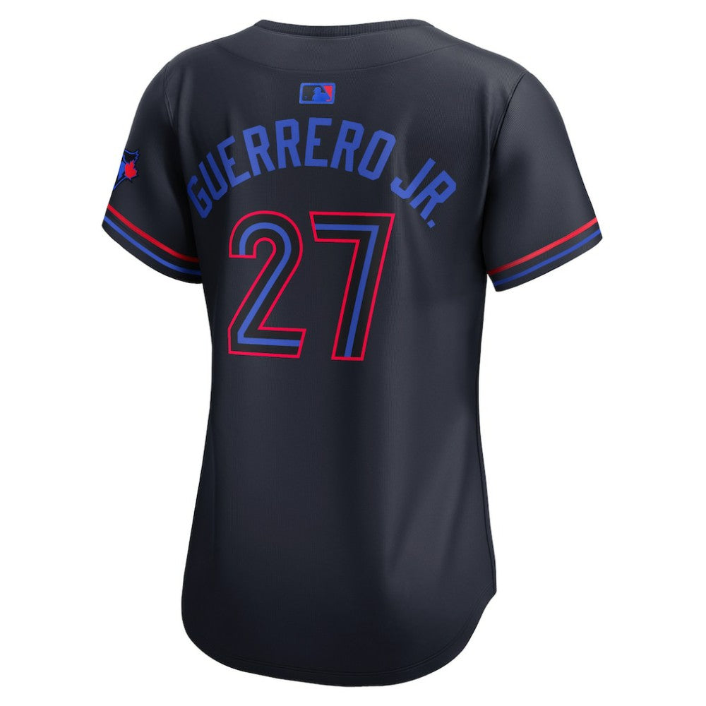 Vladimir Guerrero Jr. Toronto Blue Jays Women's 2024 City Connect Limited Player Jersey Navy