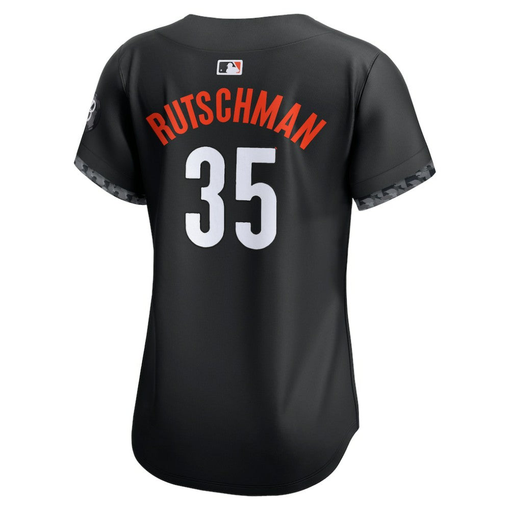 Adley Rutschman Baltimore Orioles Women's City Connect Limited Player Jersey Black