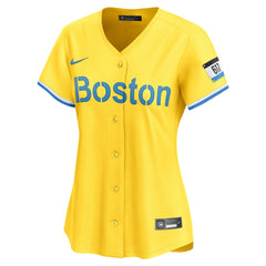 David Ortiz Boston Red Sox Women's City Connect Retired Player Jersey Gold