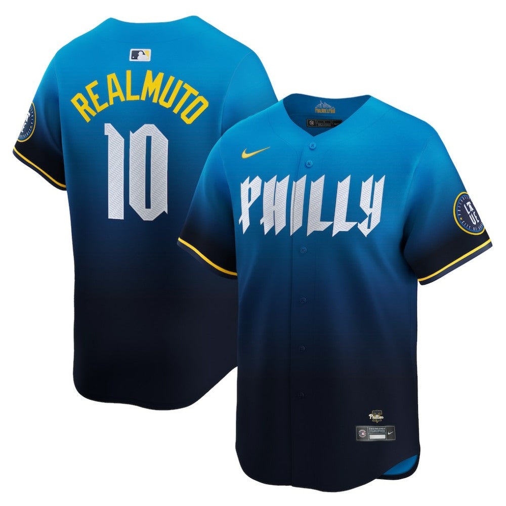 J.T. Realmuto Philadelphia Phillies 2024 City Connect Limited Player Jersey Blue