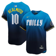 J.T. Realmuto Philadelphia Phillies 2024 City Connect Limited Player Jersey Blue