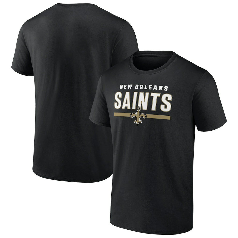 New Orleans Saints Speed & Agility T-Shirt - Black discount