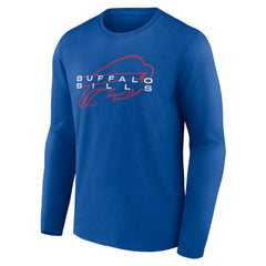 Buffalo Bills Advance to Victory Long Sleeve T-Shirt - Royal for sale