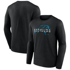 Carolina Panthers Advance to Victory Long Sleeve T-Shirt - Black discount