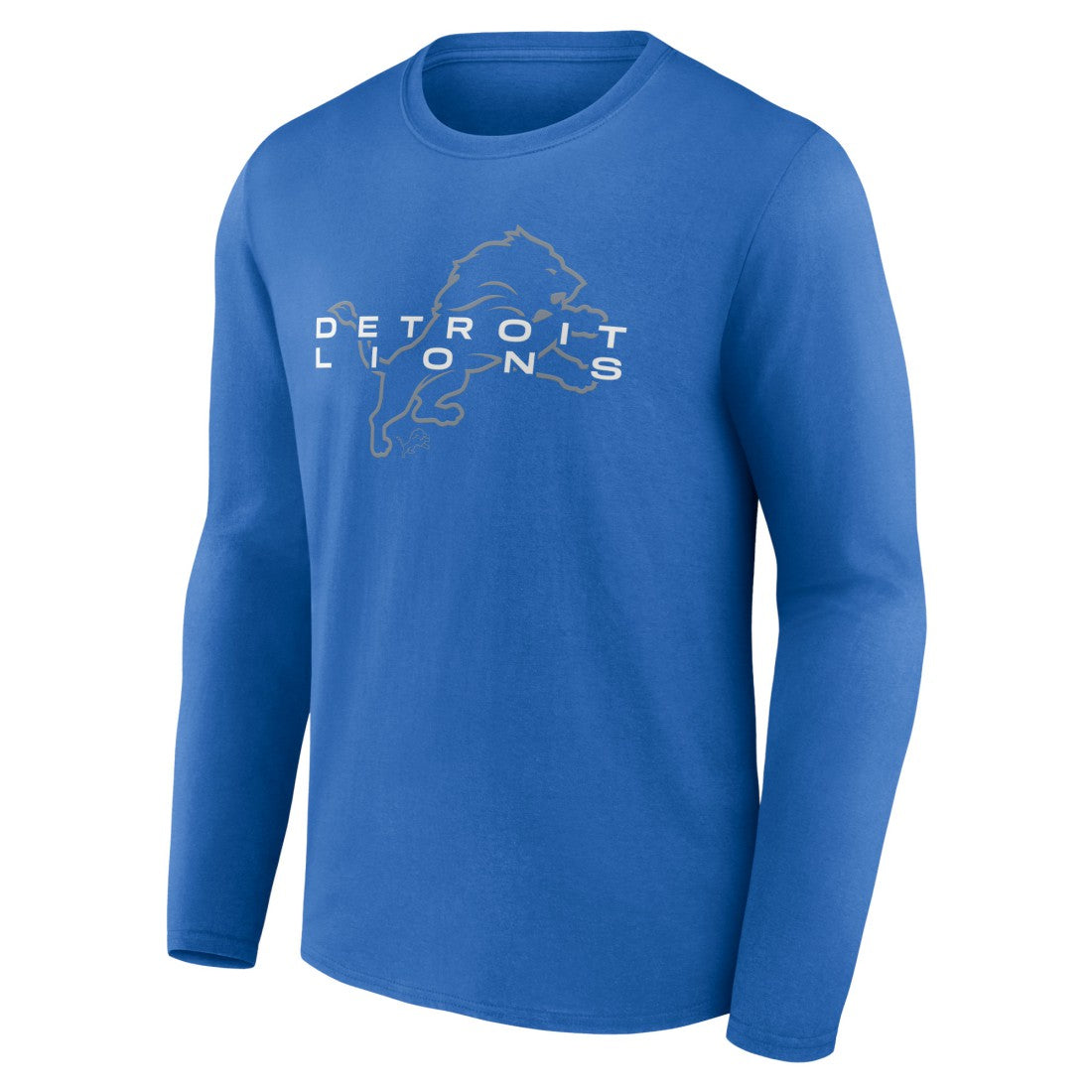 Detroit Lions Advance to Victory Long Sleeve T-Shirt - Blue on sale