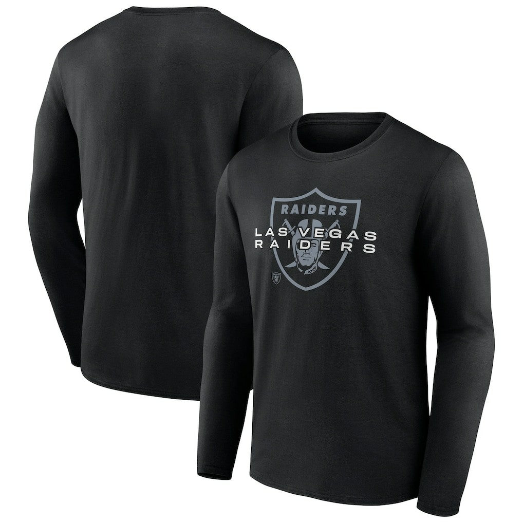 Las Vegas Raiders Advance to Victory Long Sleeve T-Shirt - Black discount