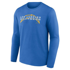 Los Angeles Chargers Advance to Victory Long Sleeve T-Shirt - Powder Blue on sale