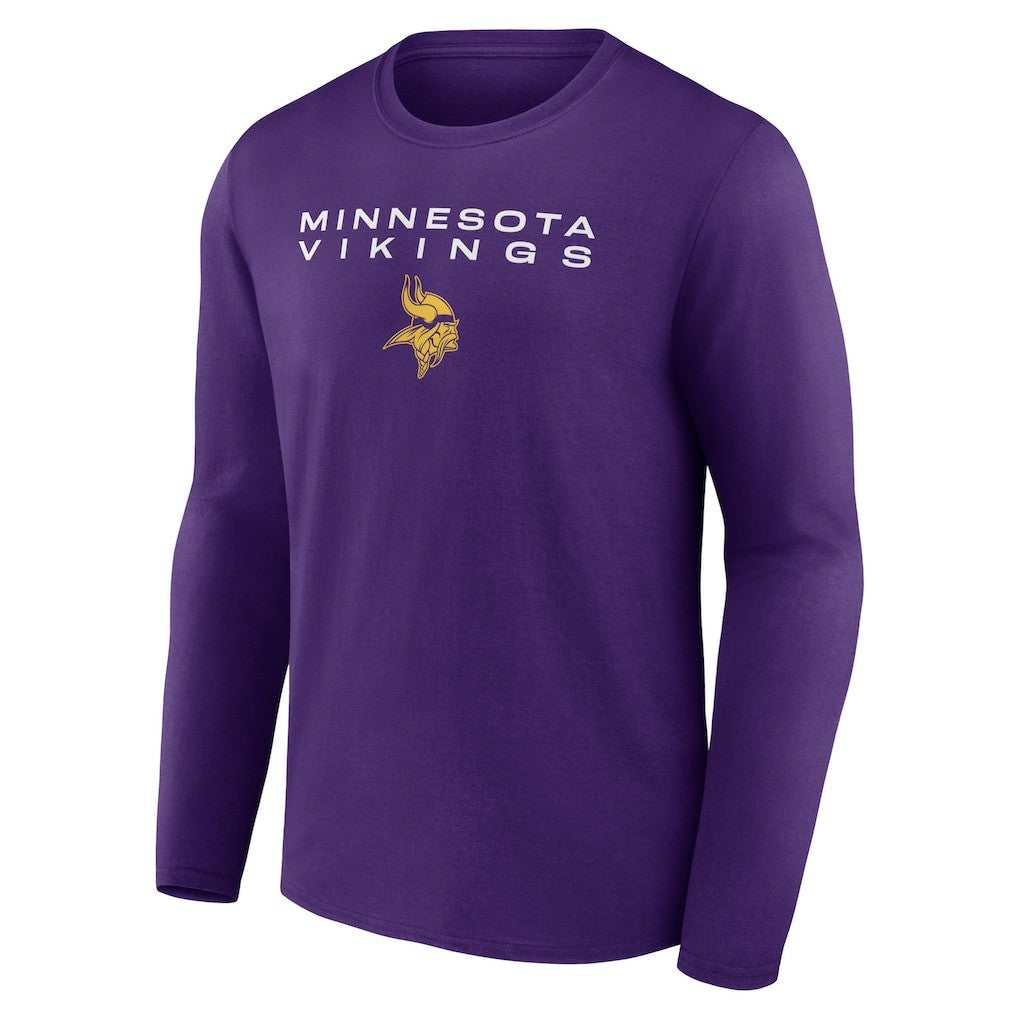 Minnesota Vikings Advance to Victory Long Sleeve T-Shirt - Purple for sale