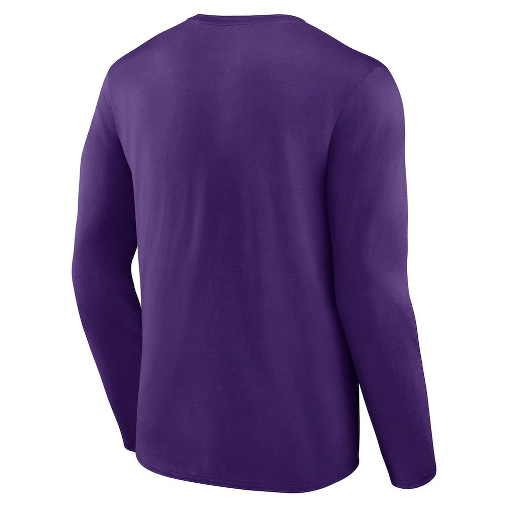 Minnesota Vikings Advance to Victory Long Sleeve T-Shirt - Purple for sale