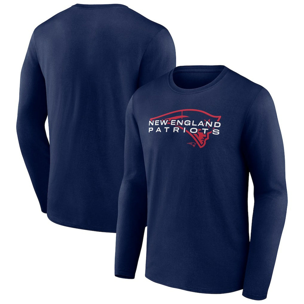 New England Patriots Advance to Victory Long Sleeve T-Shirt - Navy discount