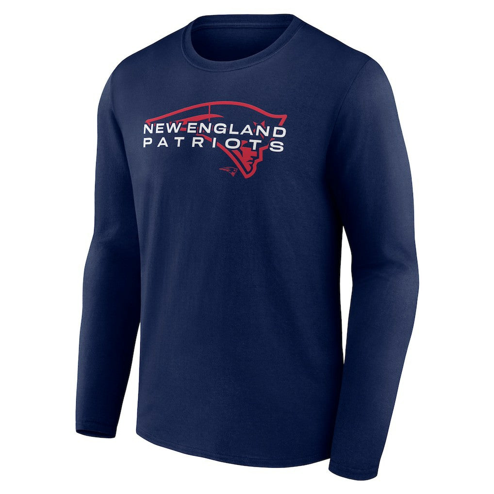 New England Patriots Advance to Victory Long Sleeve T-Shirt - Navy discount