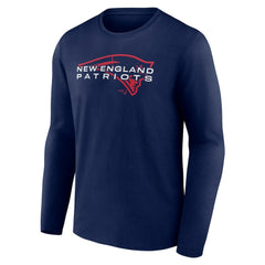 New England Patriots Advance to Victory Long Sleeve T-Shirt - Navy discount