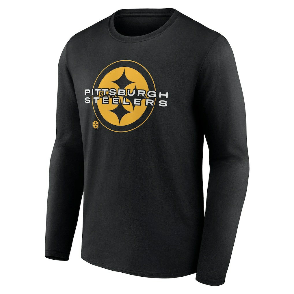 Pittsburgh Steelers Advance to Victory Long Sleeve T-Shirt - Black discount