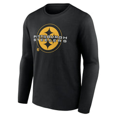 Pittsburgh Steelers Advance to Victory Long Sleeve T-Shirt - Black discount