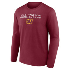 Washington Commanders Advance to Victory Long Sleeve T-Shirt - Burgundy sale