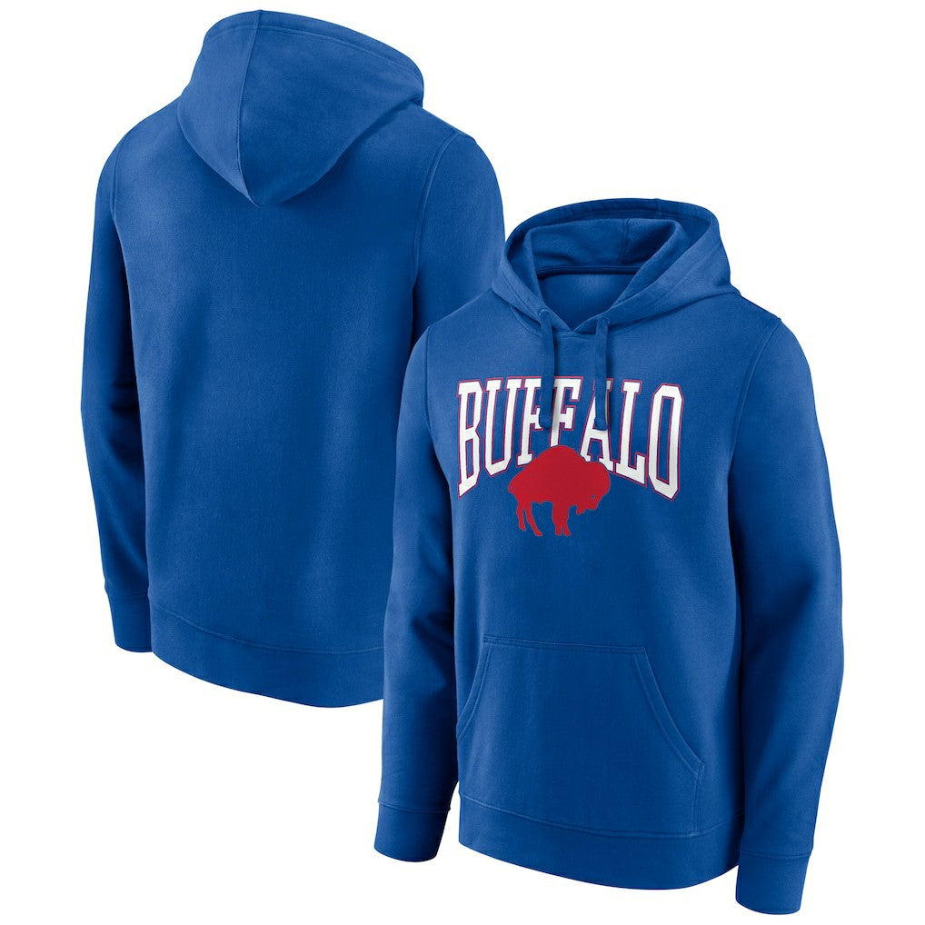Buffalo Bills Gridiron Classics Campus Standard Pullover Hoodie - Royal discount