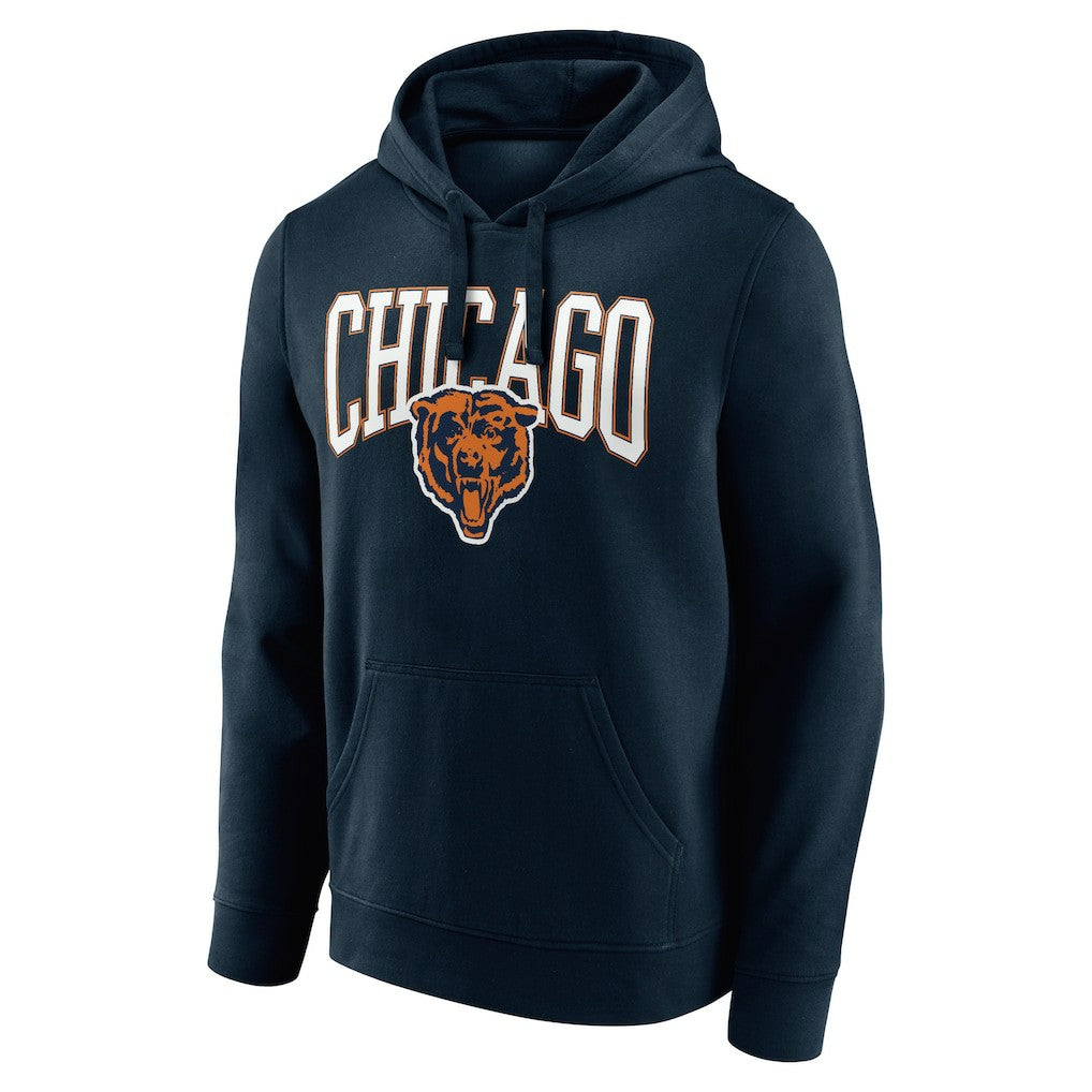 Chicago Bears Gridiron Classics Campus Standard Pullover Hoodie - Navy sale