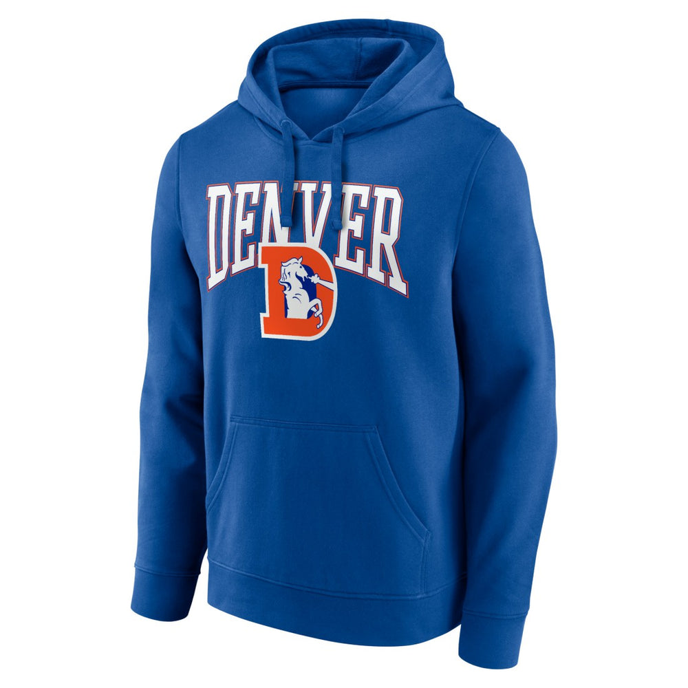 Denver Broncos Gridiron Classics Campus Standard Pullover Hoodie - Royal online