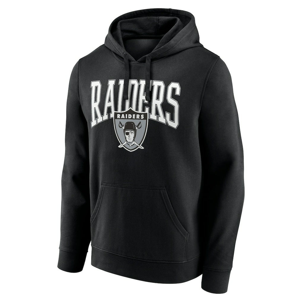 Las Vegas Raiders Gridiron Classics Campus Standard Pullover Hoodie - Black outlet
