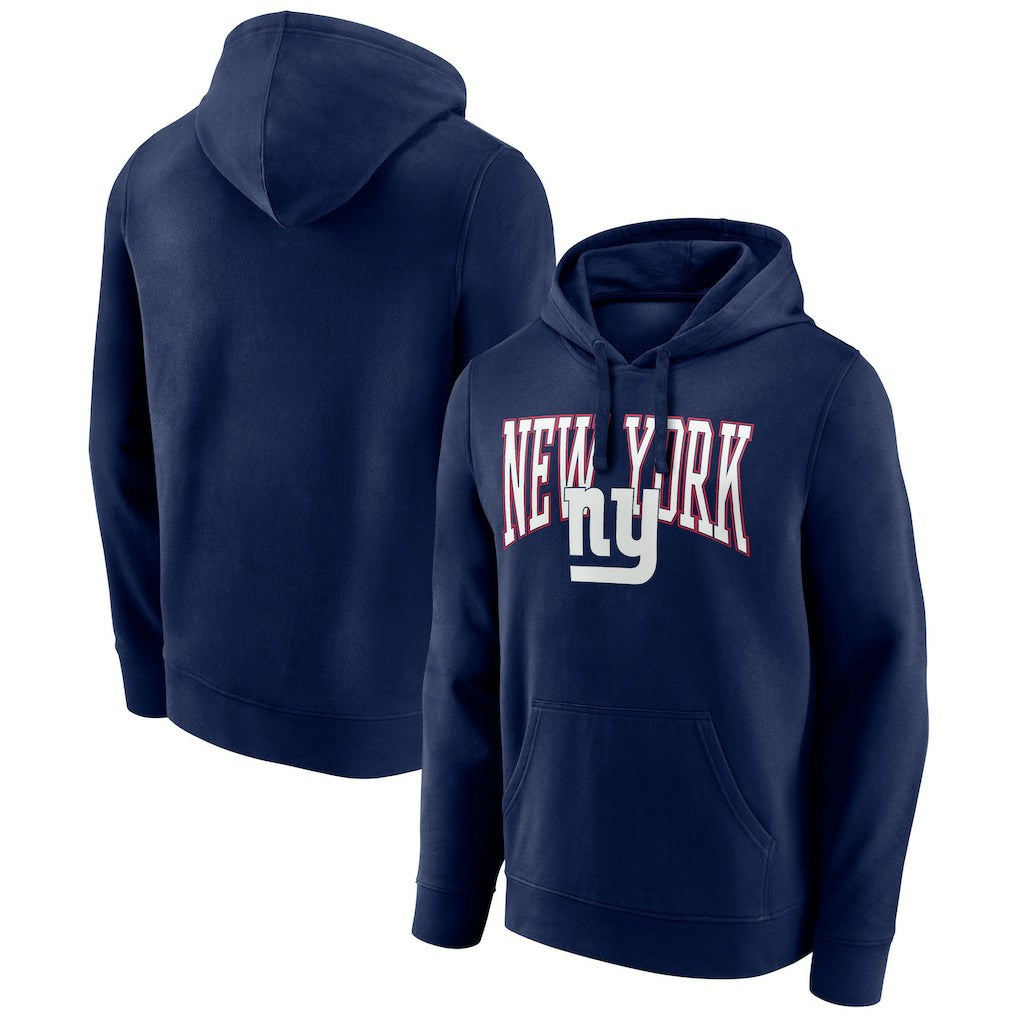 New York Giants Gridiron Classics Campus Standard Pullover Hoodie - Navy outlet