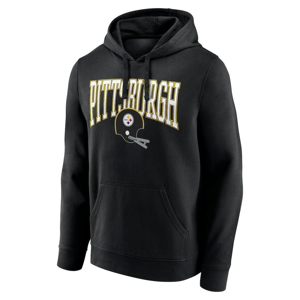 Pittsburgh Steelers Gridiron Classics Campus Standard Pullover Hoodie - Black sale