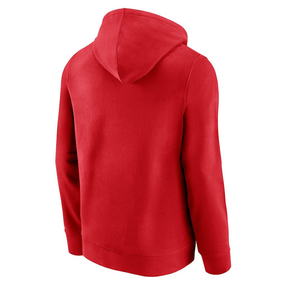 San Francisco 49ers Gridiron Classics Campus Standard Pullover Hoodie - Scarlet discount