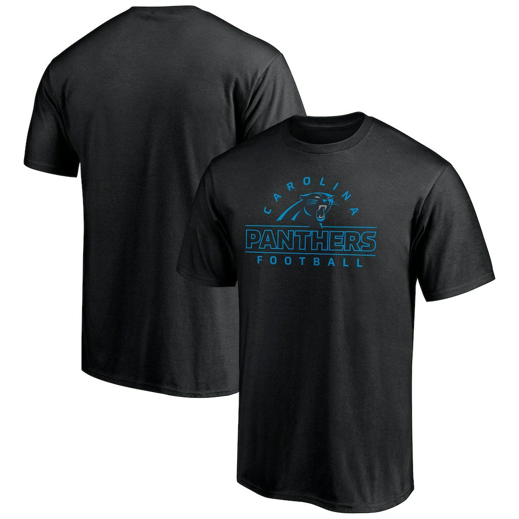 Carolina Panthers Dual Threat T-Shirt - Black sale