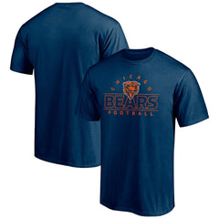 Chicago Bears Dual Threat T-Shirt - Navy outlet
