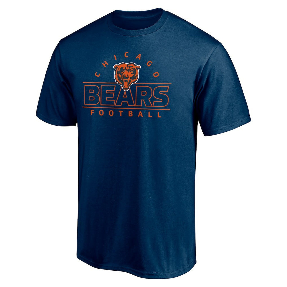 Chicago Bears Dual Threat T-Shirt - Navy outlet