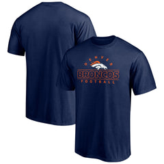 Denver Broncos Dual Threat T-Shirt - Navy online