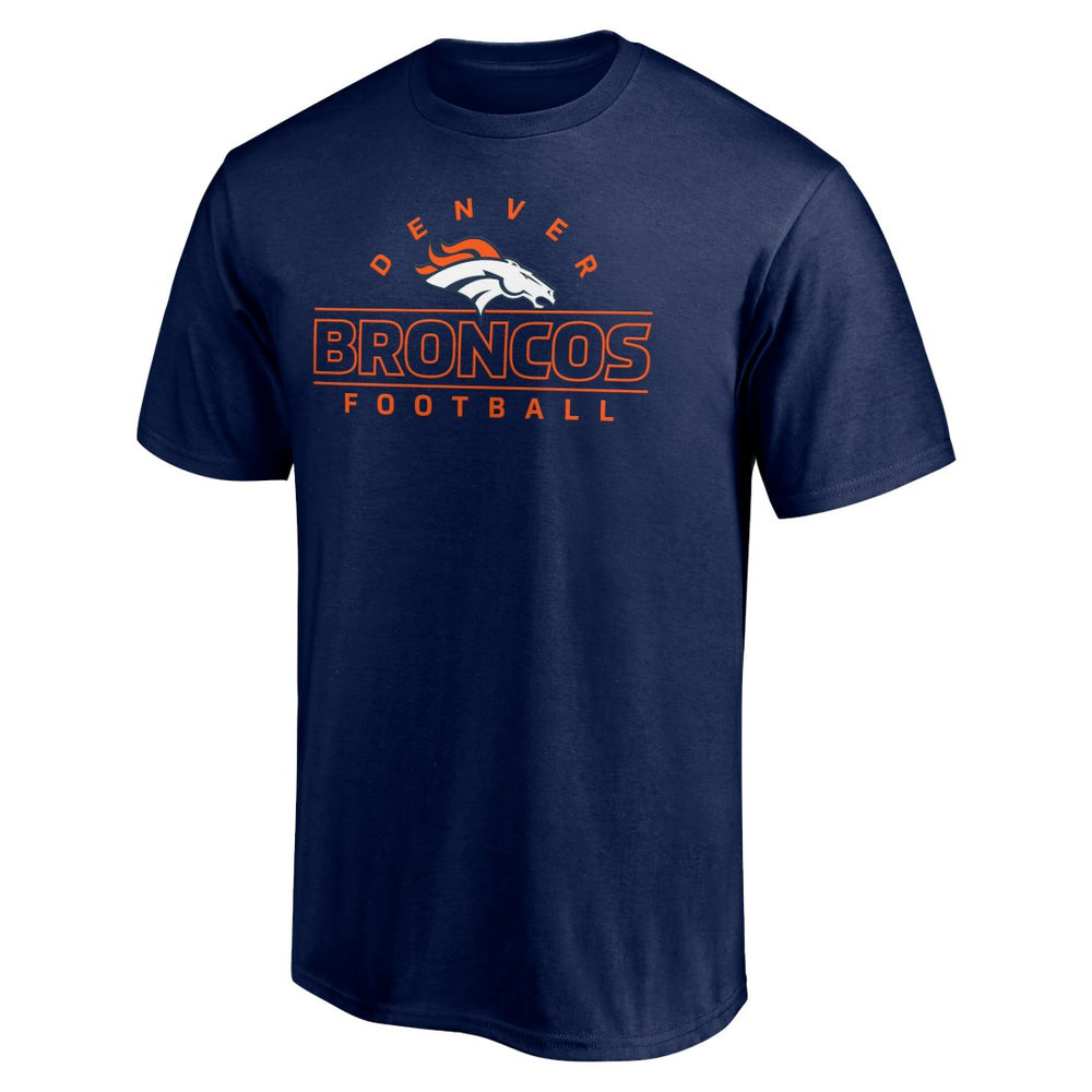 Denver Broncos Dual Threat T-Shirt - Navy online