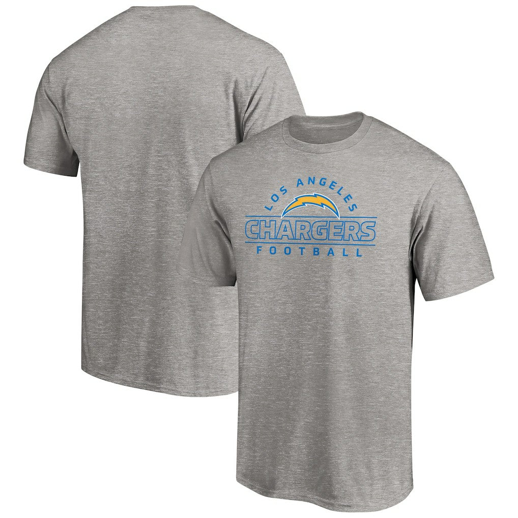 Los Angeles Chargers Dual Threat T-Shirt - Heather Gray for sale