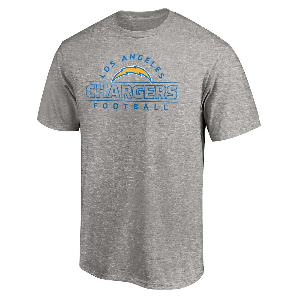 Los Angeles Chargers Dual Threat T-Shirt - Heather Gray for sale