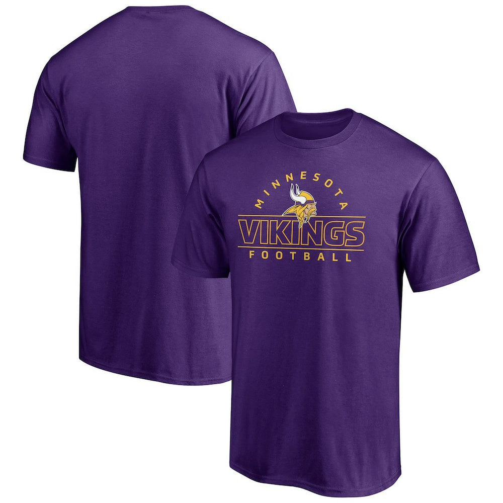 Minnesota Vikings Dual Threat T-Shirt - Purple cheap