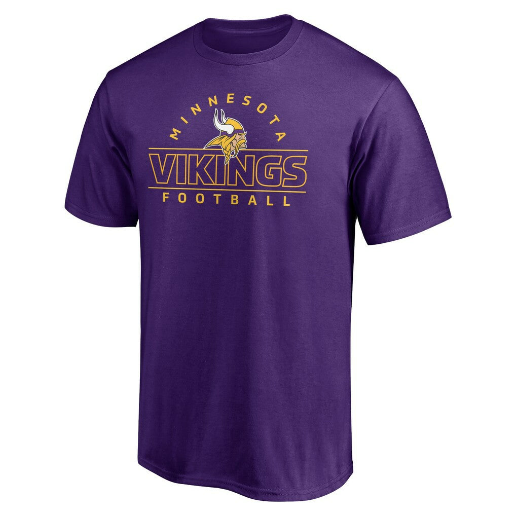 Minnesota Vikings Dual Threat T-Shirt - Purple cheap