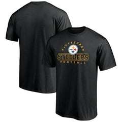 Pittsburgh Steelers Dual Threat T-Shirt - Black discount