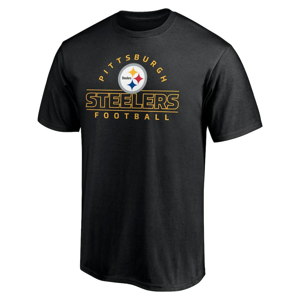 Pittsburgh Steelers Dual Threat T-Shirt - Black discount