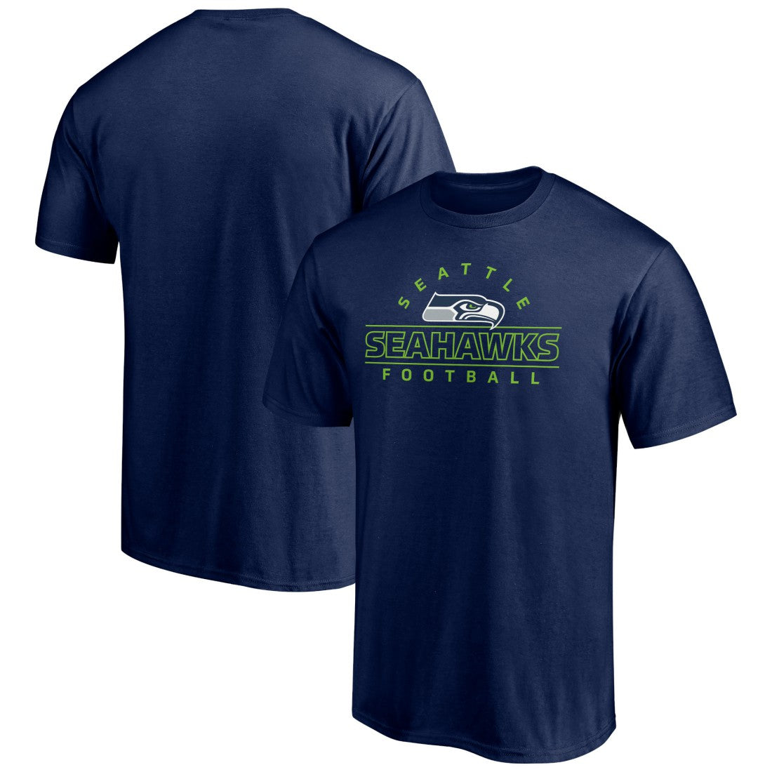 Seattle Seahawks Dual Threat T-Shirt - College Navy online