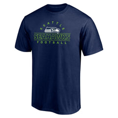 Seattle Seahawks Dual Threat T-Shirt - College Navy online